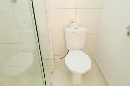 Banheiro de apartamento para alugar com 2 quartos, 35m² em Vila Norma, São Paulo