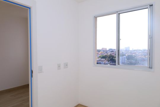 Quarto 2 de apartamento para alugar com 2 quartos, 35m² em Vila Norma, São Paulo