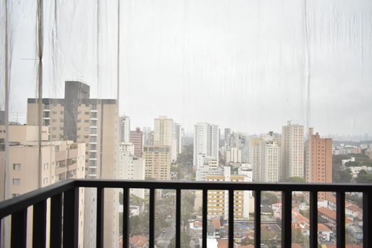 Sacada de apartamento para alugar com 1 quarto, 27m² em Vila Clementino, São Paulo