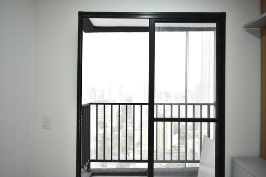 Sacada de apartamento para alugar com 1 quarto, 27m² em Vila Clementino, São Paulo