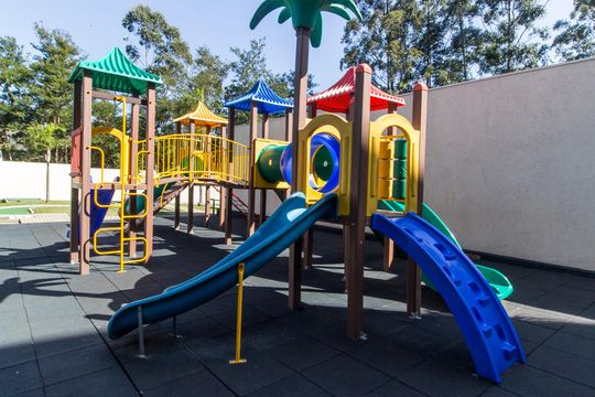 Área comum - Playground de apartamento à venda com 4 quartos, 132m² em Centro Empresarial Tamboré, Santana de Parnaíba