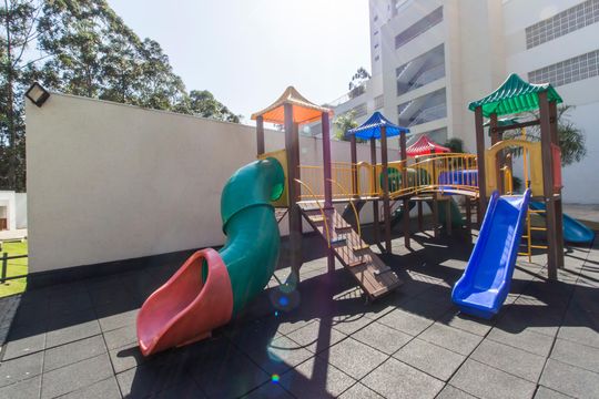 Área comum - Playground de apartamento à venda com 4 quartos, 132m² em Centro Empresarial Tamboré, Santana de Parnaíba