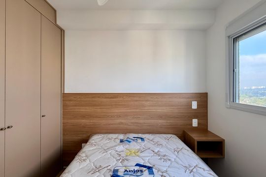 Suíte de apartamento para alugar com 1 quarto, 27m² em Campo Belo, São Paulo