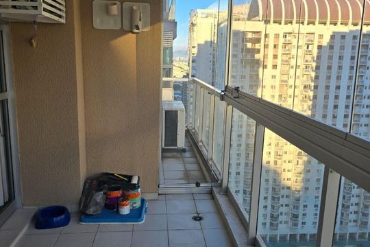 Varanda de apartamento para alugar com 2 quartos, 70m² em Recreio dos Bandeirantes, Rio de Janeiro