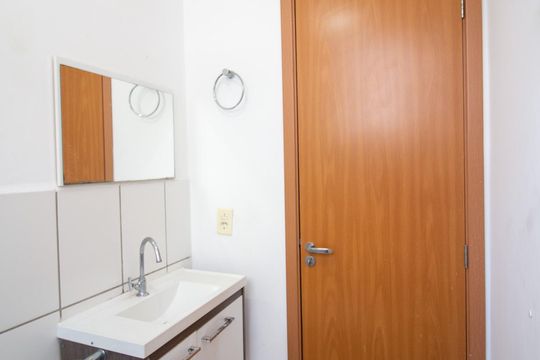 Banheiro de apartamento para alugar com 2 quartos, 60m² em Jardim Sao Carlos, Sorocaba