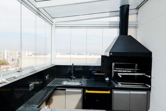 Varanda gourmet de apartamento para alugar com 3 quartos, 128m² em Vila Rosalia, Guarulhos