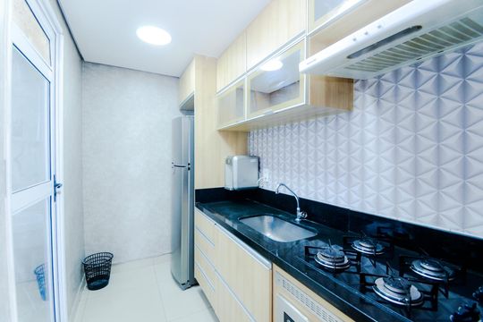 Cozinha de apartamento para alugar com 3 quartos, 128m² em Vila Rosalia, Guarulhos