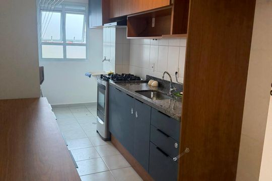 Cozinha de apartamento à venda com 2 quartos, 60m² em Baeta Neves, São Bernardo do Campo
