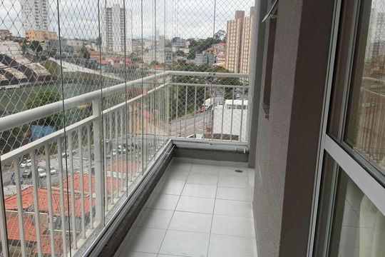Varanda de apartamento à venda com 2 quartos, 60m² em Baeta Neves, São Bernardo do Campo