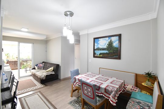 Sala de apartamento à venda com 3 quartos, 80m² em Boqueirão, Curitiba