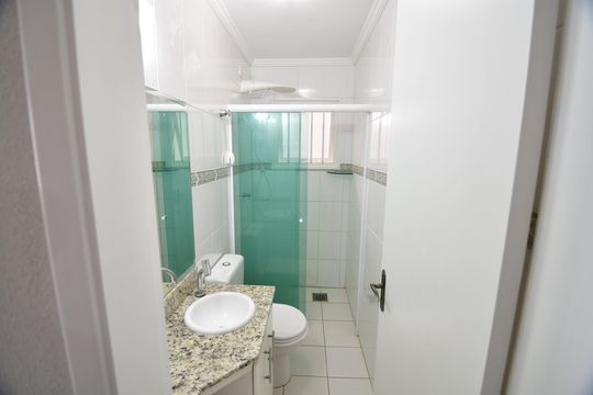 Banheiro Social de casa à venda com 3 quartos, 300m² em Parque Taquaral, Campinas