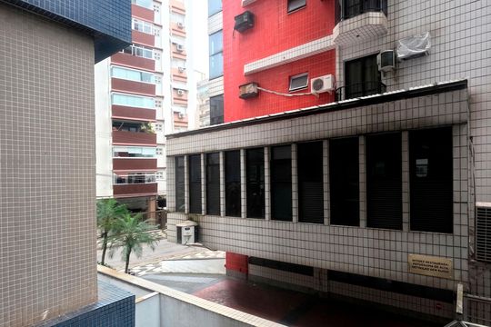 Vista do Quarto 2 de apartamento para alugar com 2 quartos, 87m² em Gonzaga, Santos