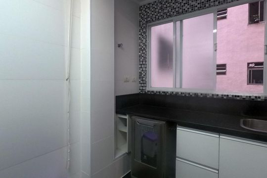Área de Serviço de apartamento para alugar com 2 quartos, 87m² em Gonzaga, Santos
