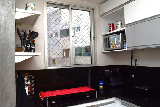 Cozinha de apartamento à venda com 3 quartos, 140m² em Nova Vista, Belo Horizonte