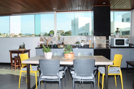Cobertura de apartamento à venda com 3 quartos, 140m² em Nova Vista, Belo Horizonte