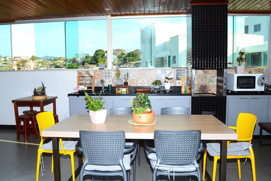 Cobertura de apartamento à venda com 3 quartos, 140m² em Nova Vista, Belo Horizonte