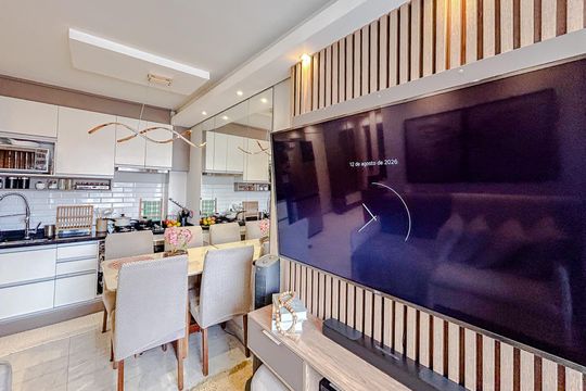 Sala de apartamento à venda com 2 quartos, 42m² em Vila Esperança, São Paulo
