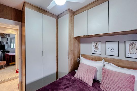 Quarto 1 de apartamento à venda com 2 quartos, 42m² em Vila Esperança, São Paulo