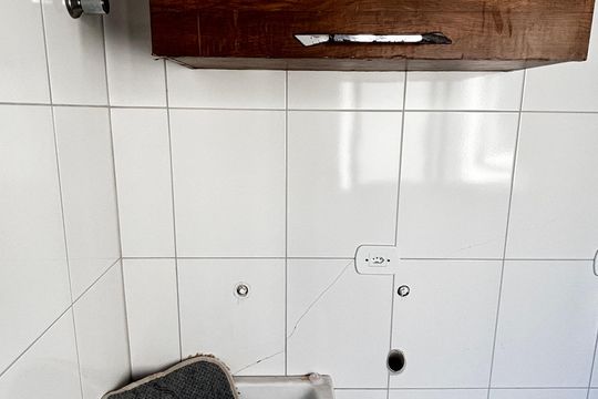 Cobertura - Area de Serviço de apartamento à venda com 2 quartos, 88m² em Vila Sao Joao, Santo André