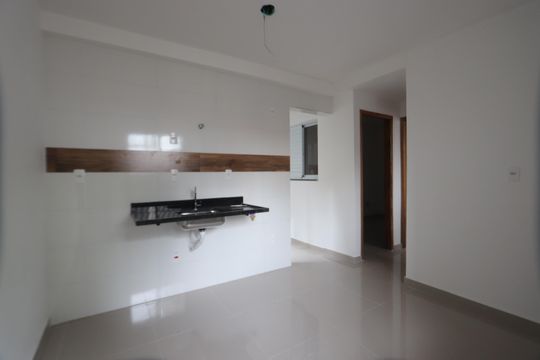 Sala e Cozinha de apartamento à venda com 2 quartos, 34m² em Vila Ema, São Paulo
