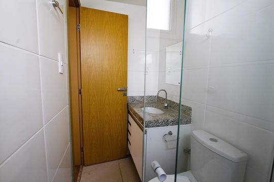 Banheiro da Suíte de apartamento para alugar com 3 quartos, 111m² em Prado, Belo Horizonte