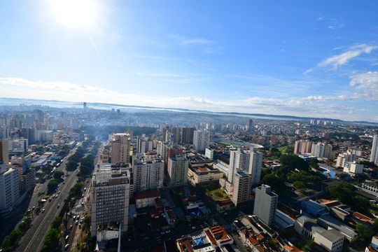 Vista de kitnet/studio à venda com 1 quarto, 46m² em Centro, Campinas