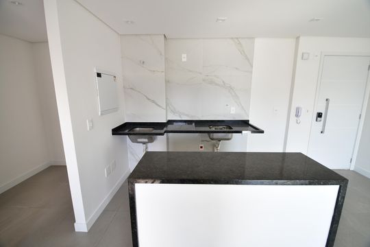 Cozinha de kitnet/studio à venda com 1 quarto, 46m² em Centro, Campinas