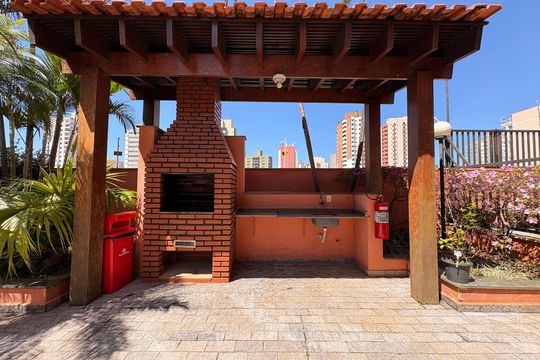 Área comum - Churrasqueira de apartamento à venda com 2 quartos, 77m² em Jardim, Santo André