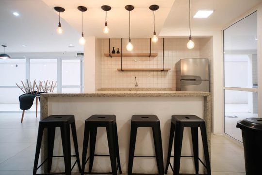 Área comum de apartamento para alugar com 2 quartos, 49m² em Burgo Paulista, São Paulo