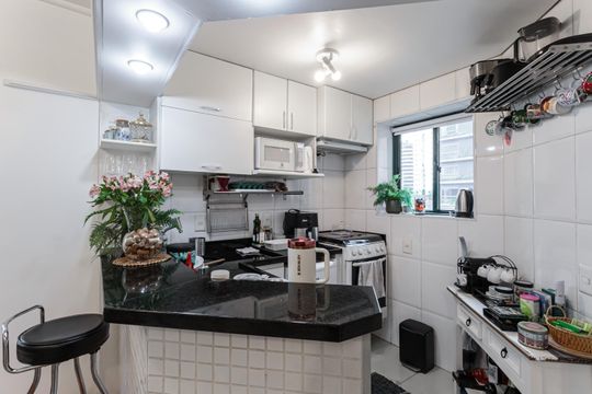 Cozinha de apartamento à venda com 3 quartos, 60m² em Riachuelo, Rio de Janeiro