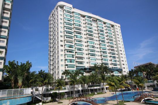 Fachada de apartamento à venda com 3 quartos, 81m² em Barra da Tijuca, Rio de Janeiro