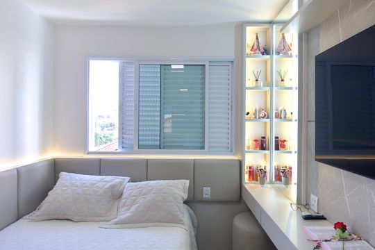 Quarto 1 de apartamento à venda com 3 quartos, 79m² em Castelo, Belo Horizonte