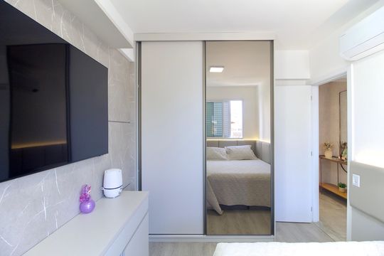 Quarto 1 de apartamento à venda com 3 quartos, 79m² em Castelo, Belo Horizonte