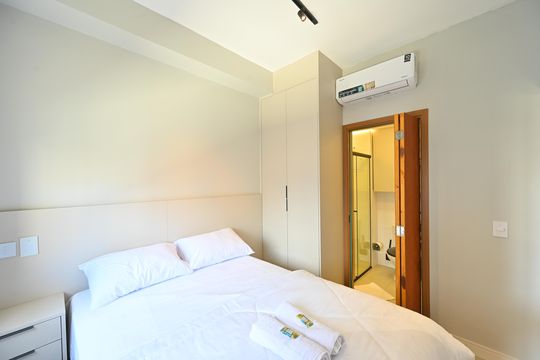 Quarto de apartamento para alugar com 1 quarto, 29m² em São Judas, São Paulo