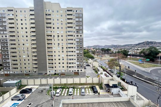 Vista do Quarto 2 de apartamento para alugar com 2 quartos, 36m² em Del Castilho, Rio de Janeiro