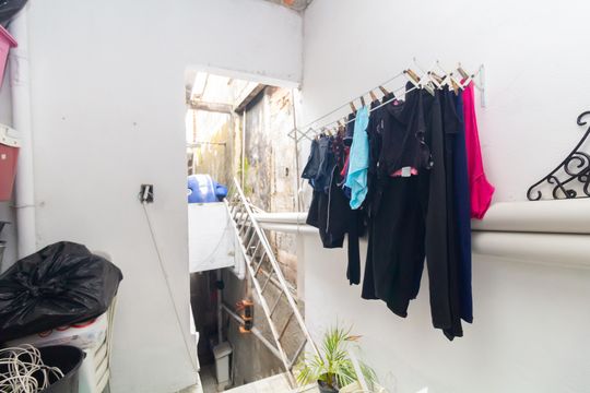 Área de Serviço de casa para alugar com 2 quartos, 42m² em Vila Carmosina, São Paulo