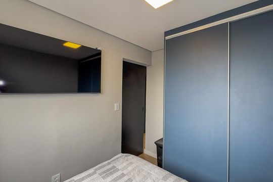 Quarto 1 de apartamento à venda com 2 quartos, 35m² em Jardim Promissao, São Paulo