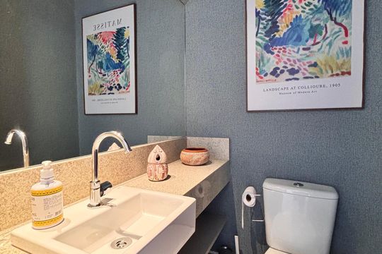 Lavabo de apartamento para alugar com 2 quartos, 91m² em Indianópolis, São Paulo