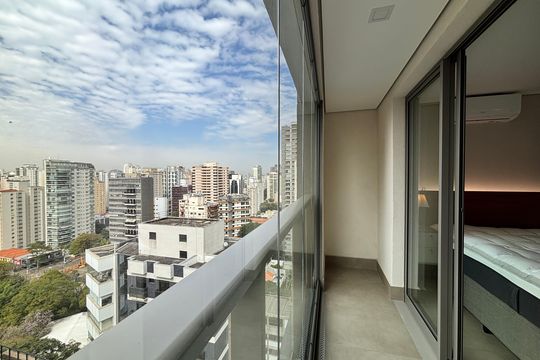 Suíte 2 de apartamento para alugar com 2 quartos, 91m² em Indianópolis, São Paulo