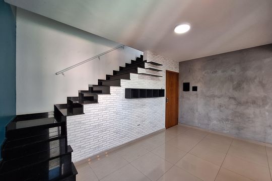 Sala  de apartamento para alugar com 3 quartos, 140m² em Vila Valparaíso, Santo André
