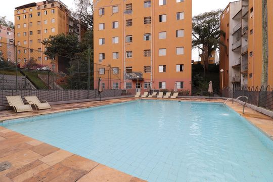 Área comum - Piscina de apartamento para alugar com 2 quartos, 57m² em Vila Castelo, São Paulo