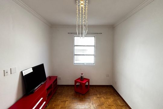 Sala de apartamento à venda com 2 quartos, 66m² em Jardim Bela Vista, Santo André