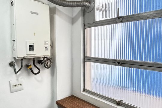 Área de Serviço de apartamento à venda com 2 quartos, 66m² em Jardim Bela Vista, Santo André