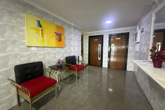 Área comum de apartamento para alugar com 1 quarto, 28m² em Morro dos Barbosas, São Vicente