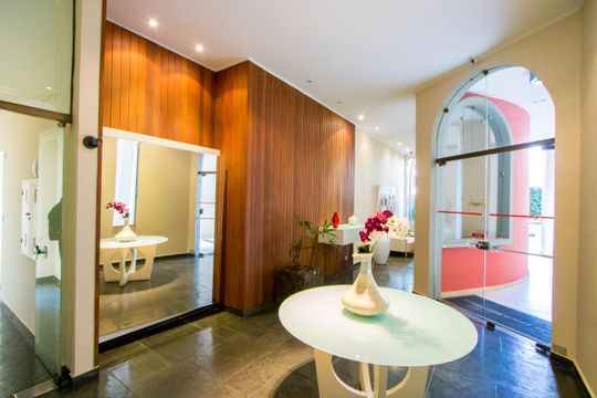 Área comum de apartamento à venda com 3 quartos, 180m² em Vila Bastos, Santo André