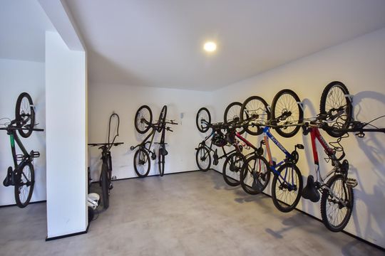 Bicicletário de kitnet/studio para alugar com 1 quarto, 26m² em Cidade Jardim, São Paulo
