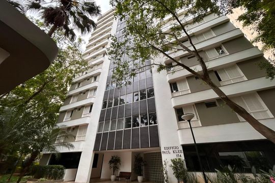 Fachada Frente de apartamento à venda com 3 quartos, 131m² em Cidade Monções, São Paulo