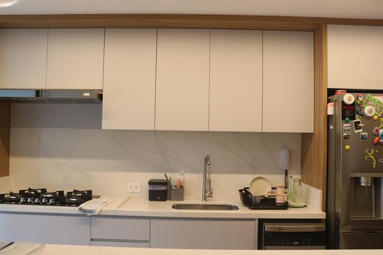 Cozinha de apartamento à venda com 3 quartos, 95m² em Pompeia, São Paulo