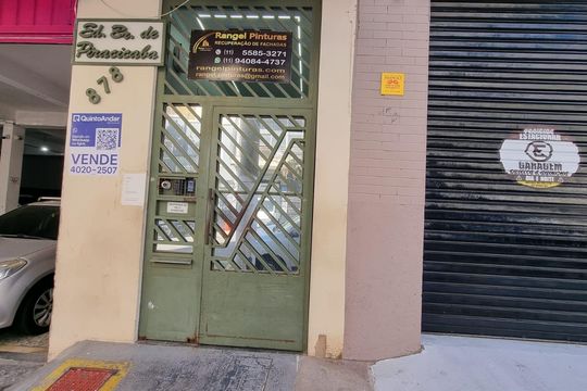Fachada de kitnet/studio à venda com 1 quarto, 29m² em Campos Elíseos, São Paulo