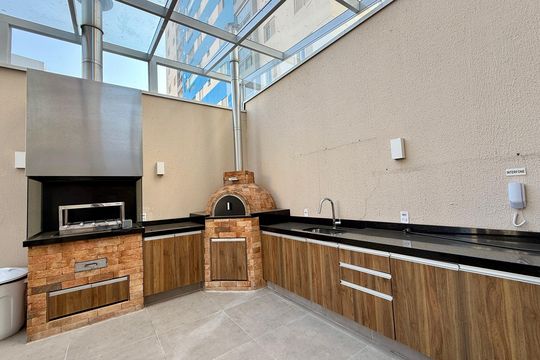 Área Comum - Churrasqueira  de apartamento para alugar com 2 quartos, 49m² em Jardim Flor da Montanha, Guarulhos